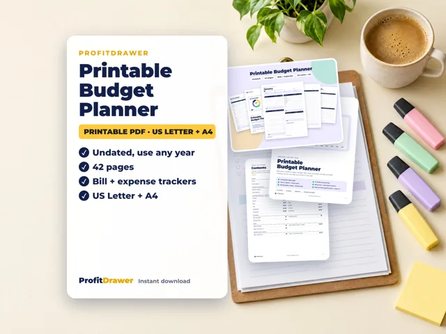 Printable Budget Planner
