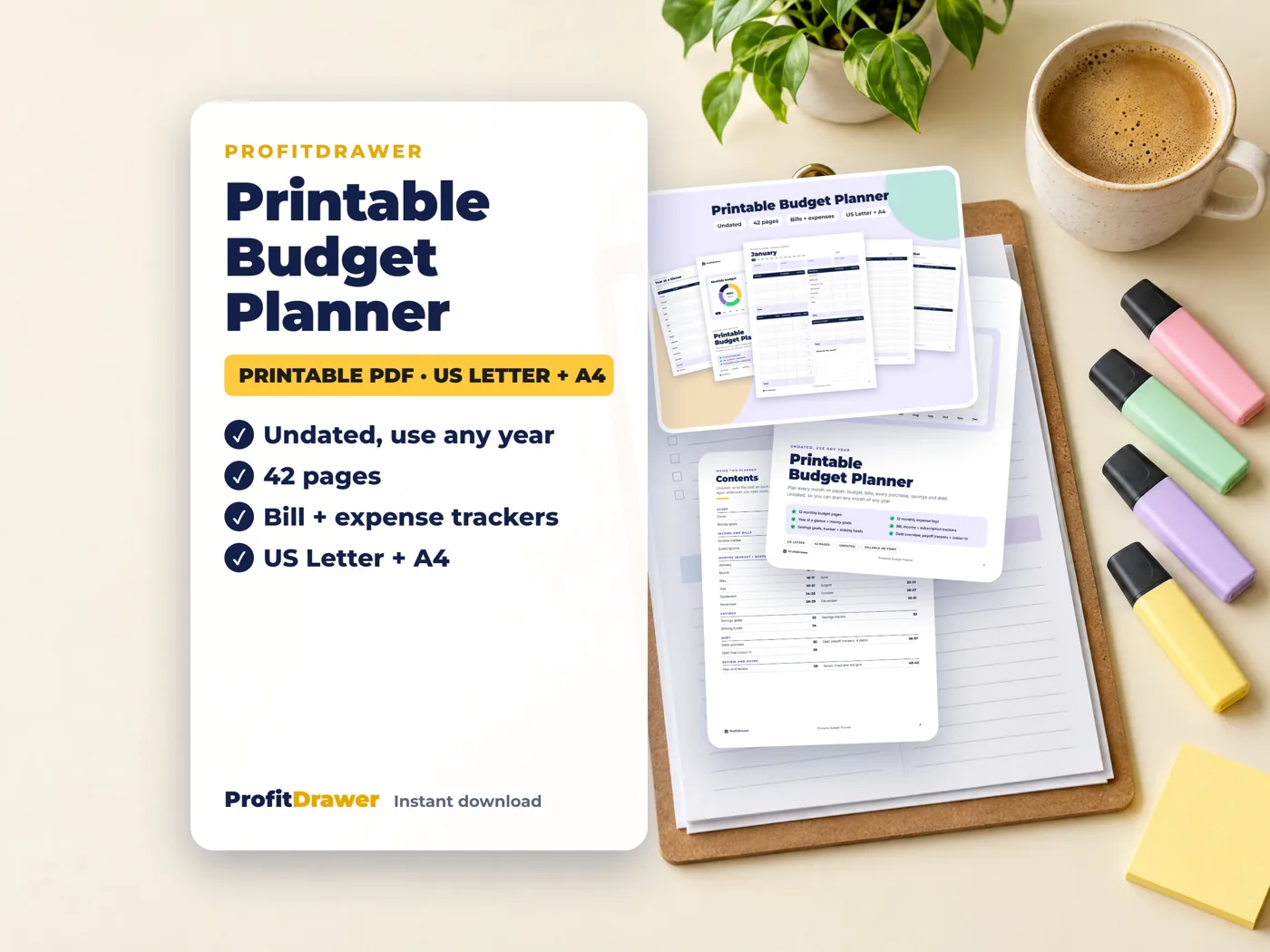 Printable Budget Planner