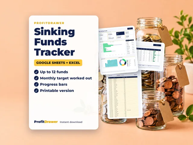 Sinking Funds Tracker
